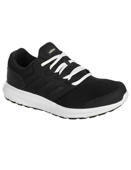 tenis adidas negros deportivos
