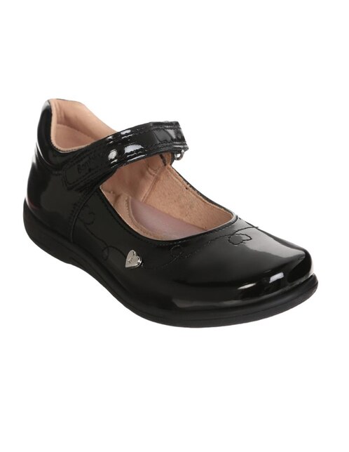 Zapato escolar Bambino con aplicación metálica para niña en SB