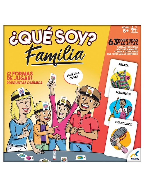 Imagen de producto ¿Qué Soy? Familia Novelty