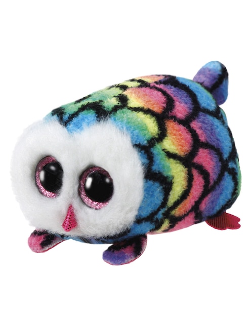 Búho Hootie multicolor de peluche Teeny 1