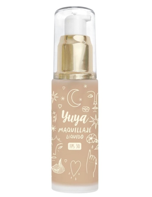 Maquillaje líquido Yuya café claro CM15