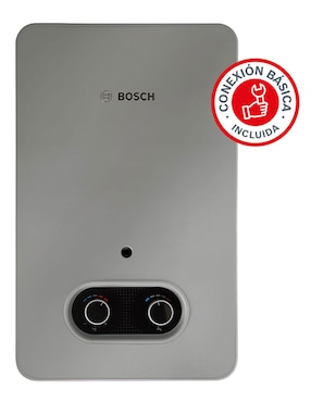 Calentador De Agua Instantáneo Bosch Nova 13 Litros Gas LP Para 2 Servicios