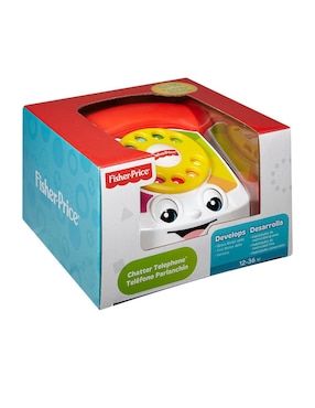 Teléfono Parlanchín Fisher Price juego didáctico infantil unisex