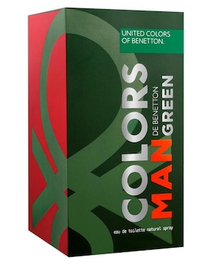 Eau de toilette Benetton Colors Man Green para hombre