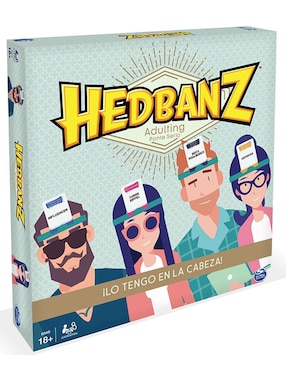 Hedbanz Spinmaster Adulting Ponte Serio