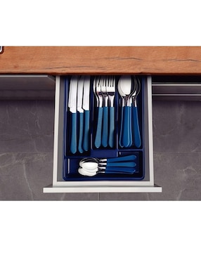 Set cubiertos Tramontina de acero inoxidable 25 piezas