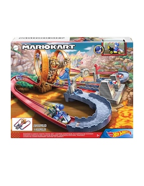 Pista Castillo De Bowser Hot Wheels Mario Kart