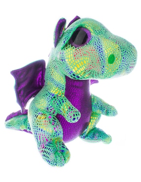Dragon Cinder Green de peluche mediano Ty