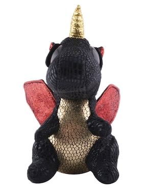 Dragón Grindal De Peluche Con Cuerno Ty