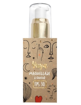 Maquillaje líquido Yuya rosa claro CM10