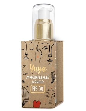 Maquillaje líquido Yuya café claro CM15