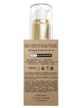 Maquillaje líquido Yuya café medio CM20