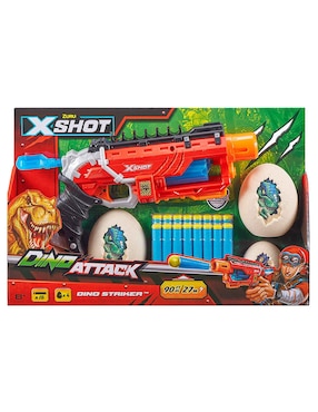 Pistola de dardos X-Shot Dino striker con 16 dardos