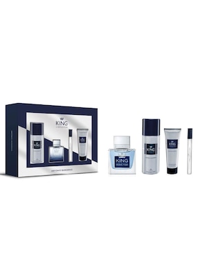 Set De Fragancia Antonio Banderas King Of Seduction Para Hombre