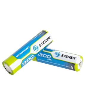Set de 2 pilas recargables AA 1.2 V Steren