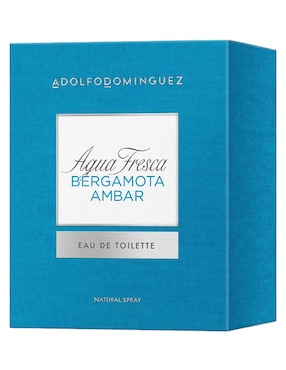 Eau de toilette Adolfo Dominguez Agua Fresca Bergamota Ámbar para hombre