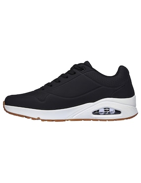 Tenis urbano Skechers con logotipo