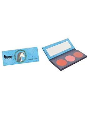 Blush en polvo compacto Yuya