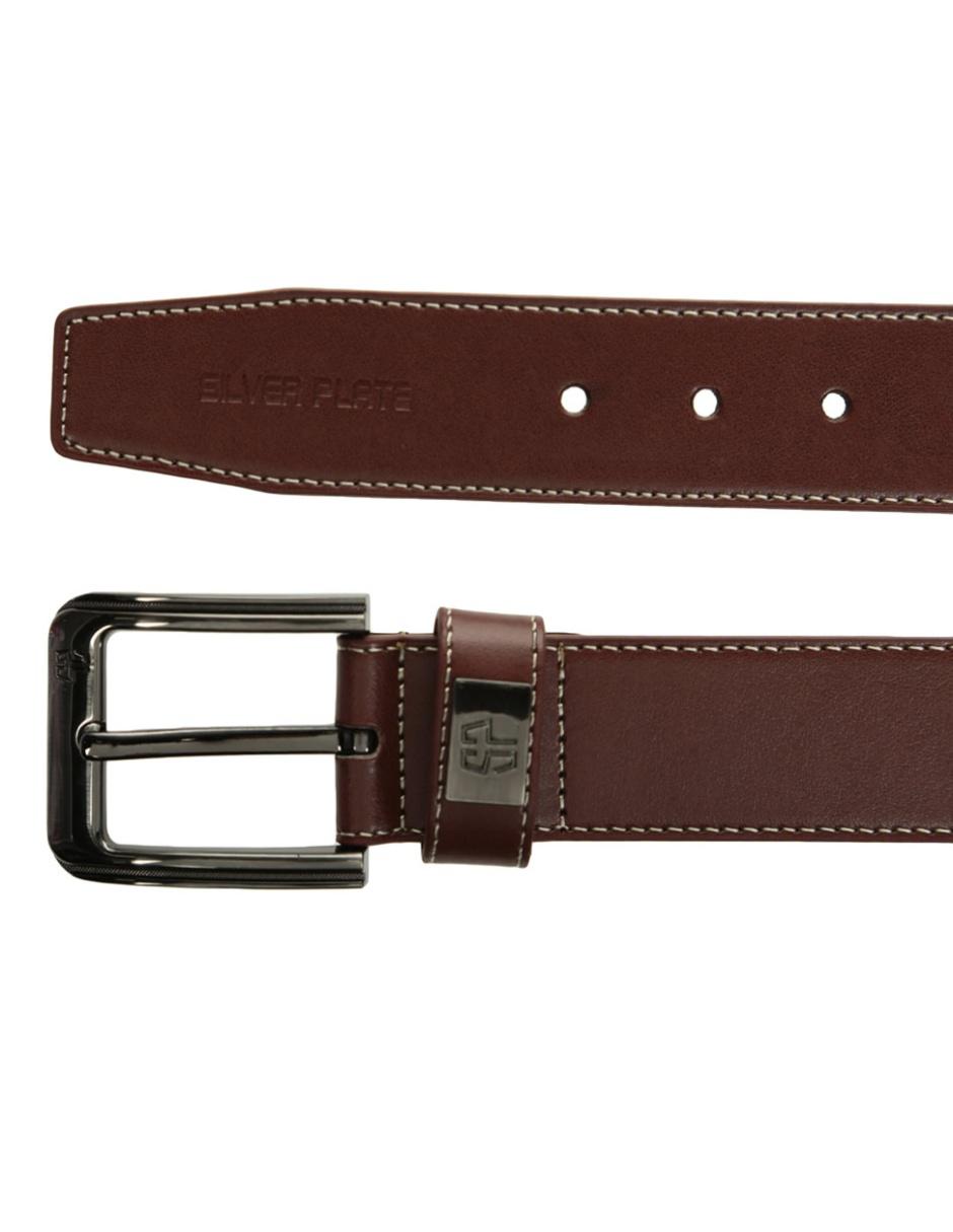 Cinturón Silver Plate para hombre 6