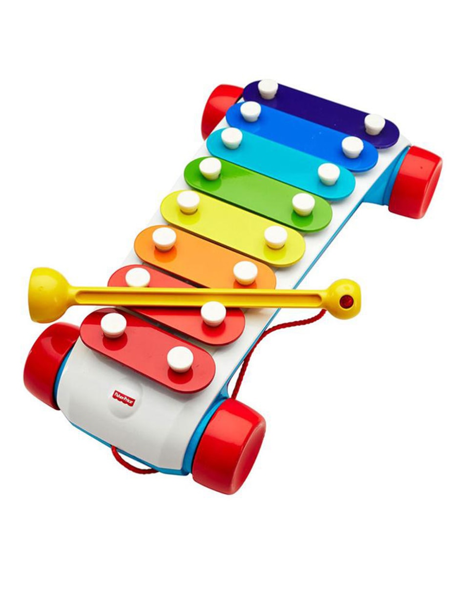 Xilófono de arrastre juego didáctico unisex 2