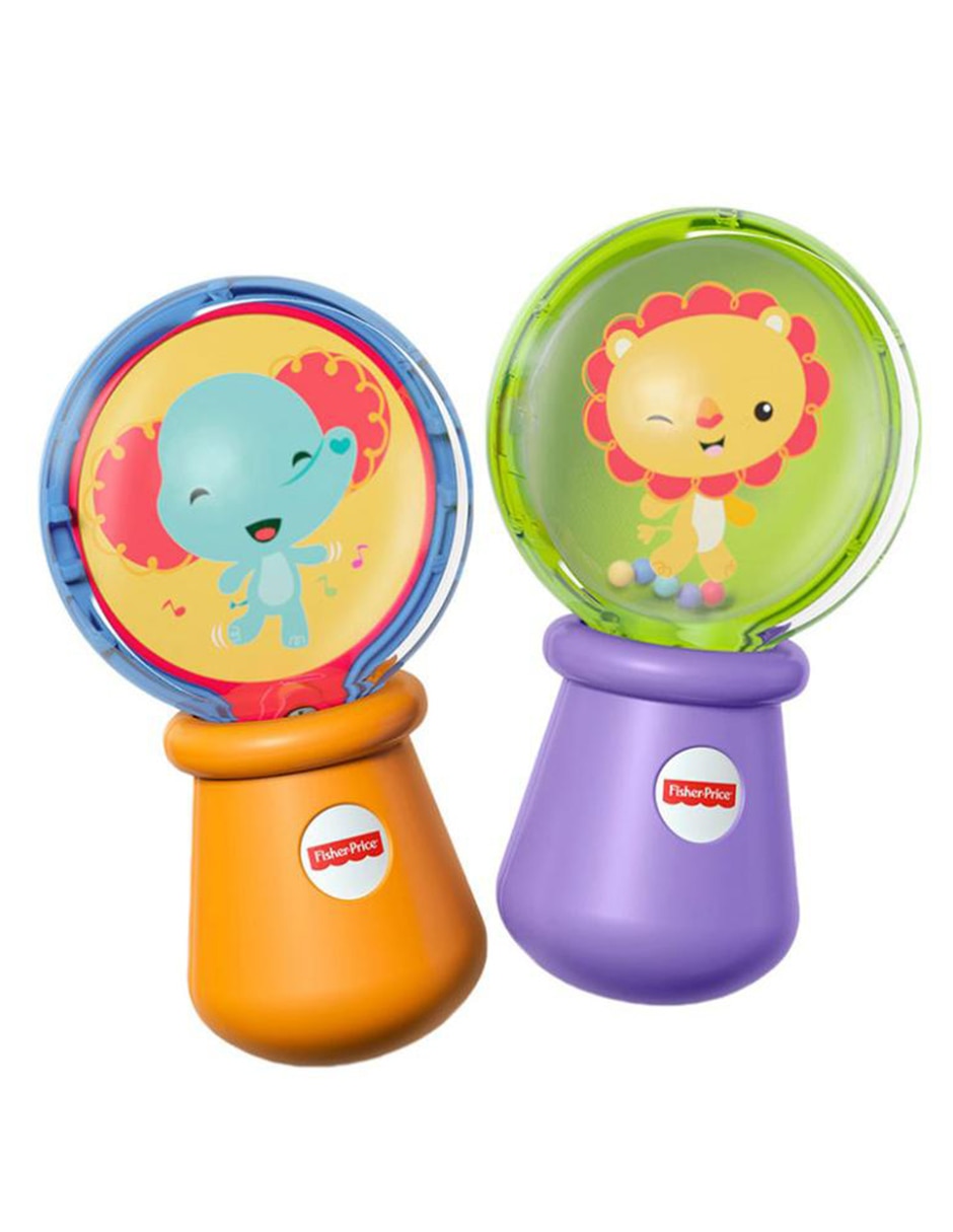 Maracas de Animalitos Fisher-Price entretenimiento unisex 3
