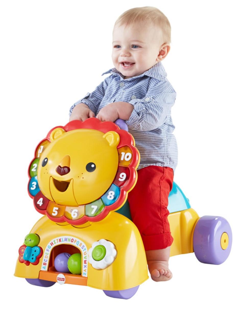 León camina conmigo juego interactivo para bebé unisex