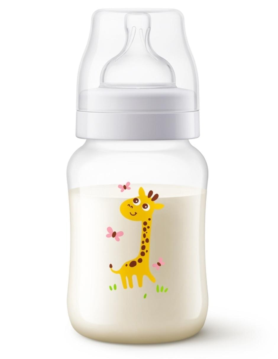 Biberón Anti-colic 9 oz con diseño gráfico 2