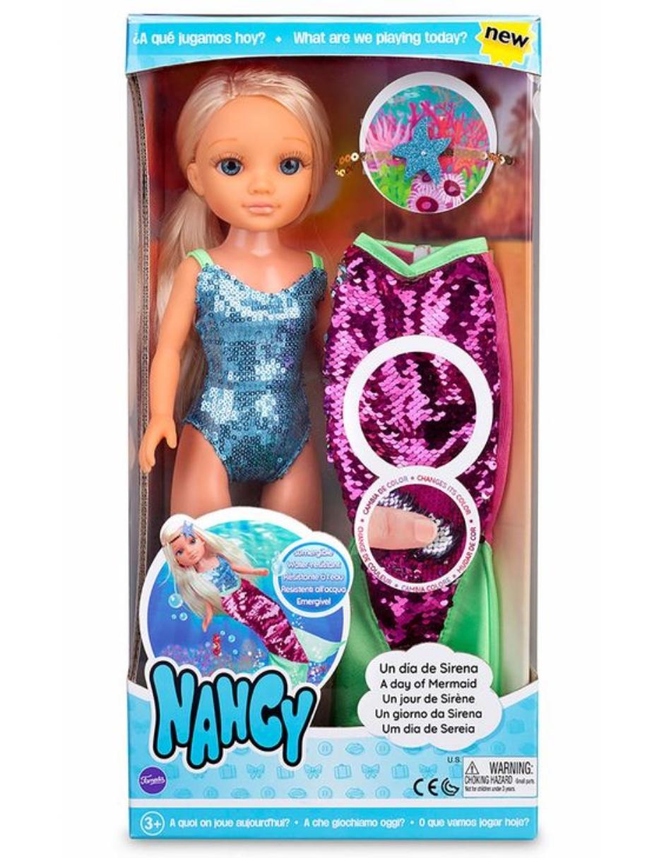 muñeca que se convierte en sirena