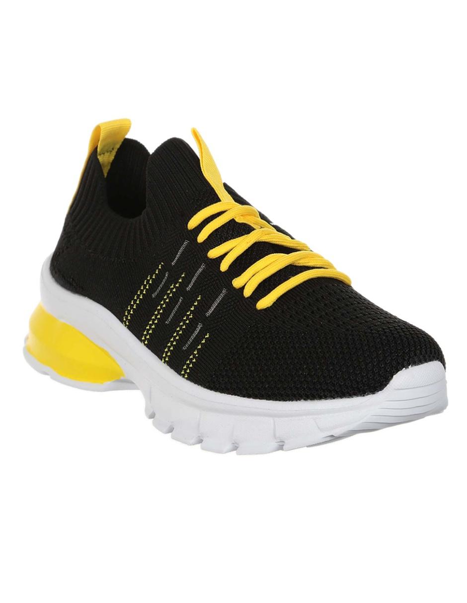 tenis skechers hombre amarillo