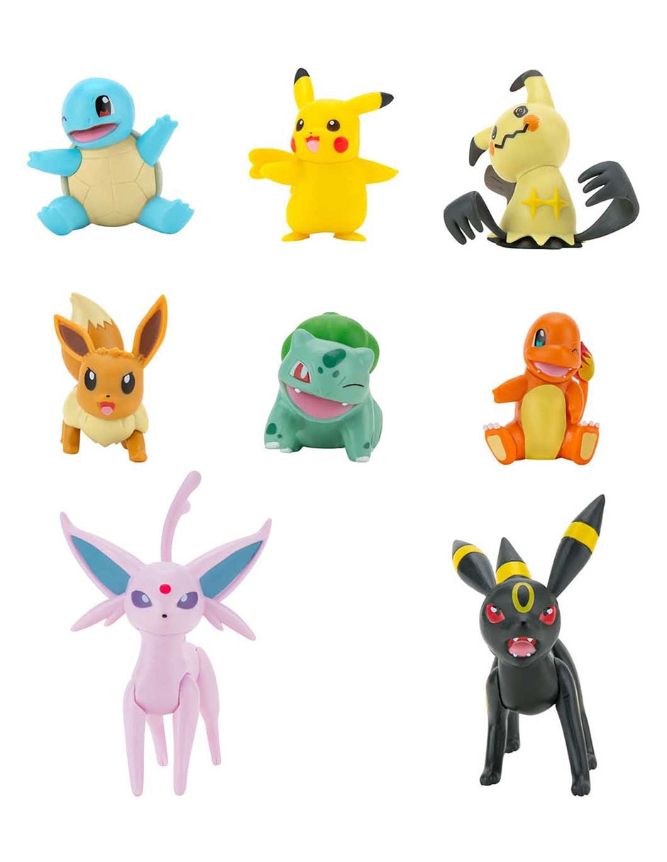 Set de 8 figuras de batalla Pokémon |