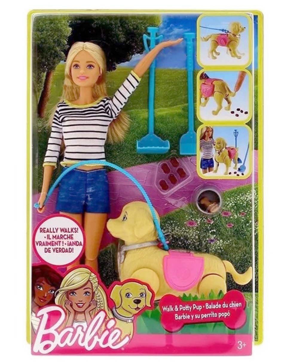 barbie paseo de perritos