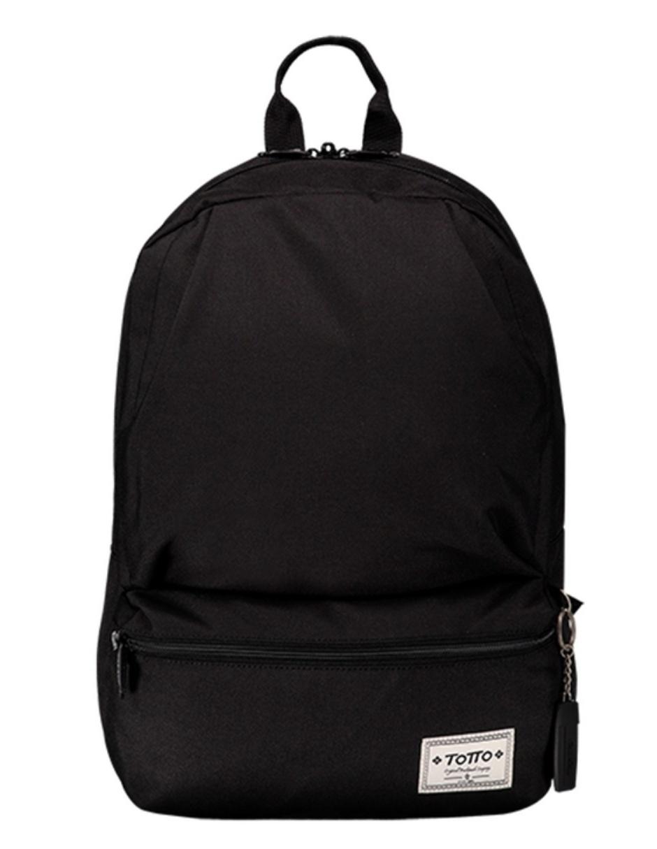 mochila negra totto