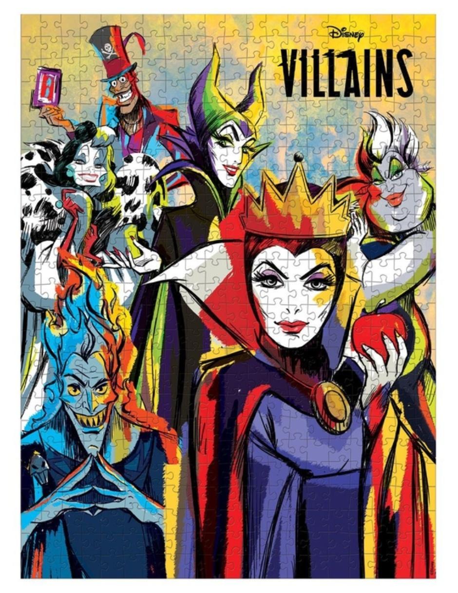 Rompecabezas coleccionable Disney Villanos 2
