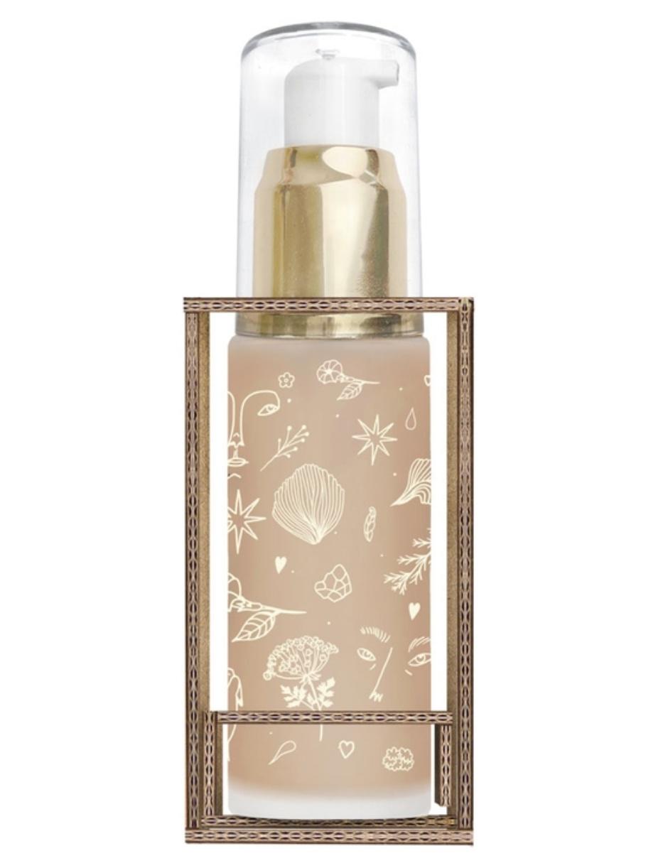 Maquillaje líquido café medio CM20 4