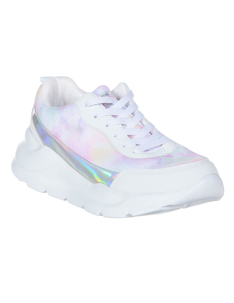 Tenis Capa de Ozono con diseño tye dye con logotipo en SB