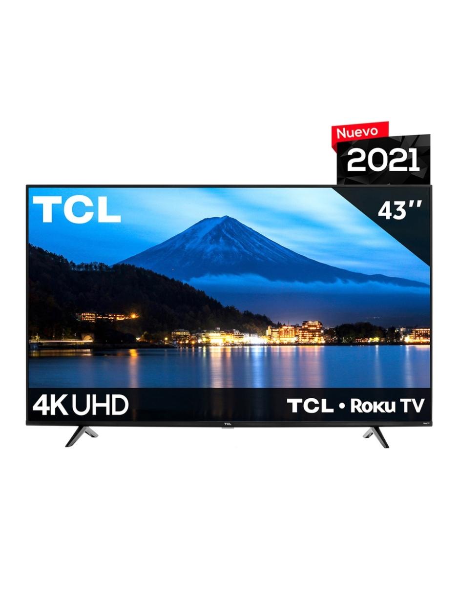 Pantalla Smart TV TCL LED de 43 pulgadas 4K/UHD 43S443-MX con Roku