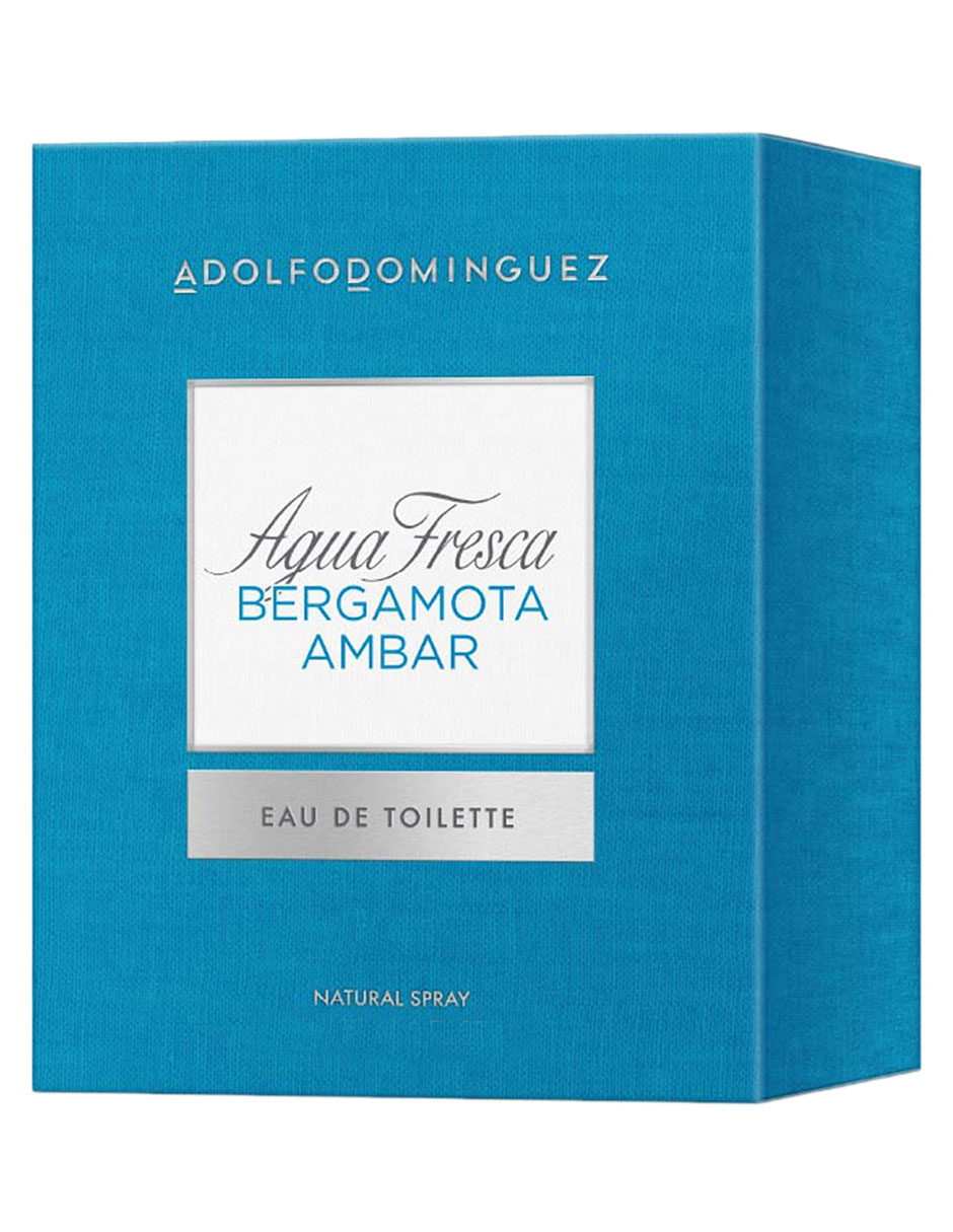 Eau de toilette Agua Fresca Bergamota Ámbar para hombre 3