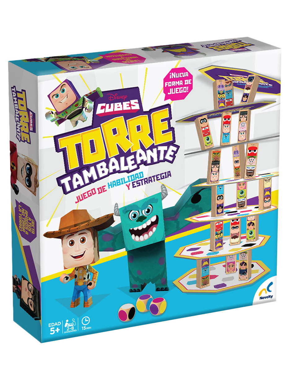 Torre tambaleante Disney cubes