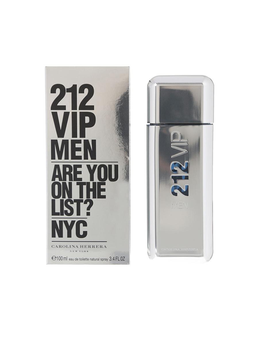 Fragancia Para Caballero Carolina Herrera 212 Vip Men 100 Ml Eau De